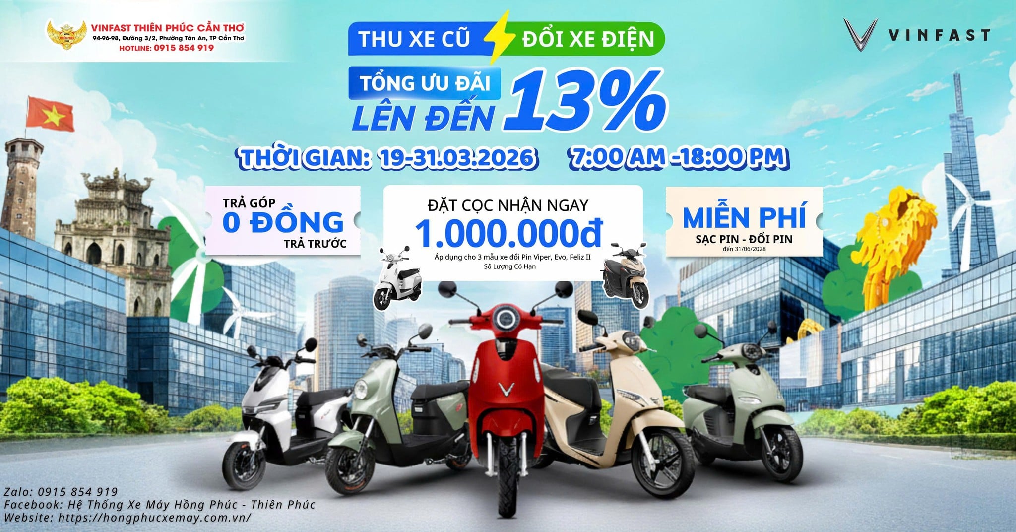 Dịch vụ tại hệ thống Hồng Phúc